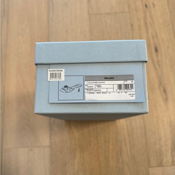 Prada Clear Heels / Size 40 / Clear & Black - Picture 2 of 3